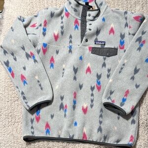 Patagonia Multicolor Patterned Fleece Pullover